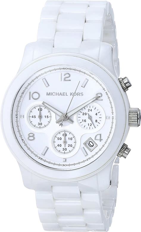 Michael Kors Women's MK5161 White Ceramic 